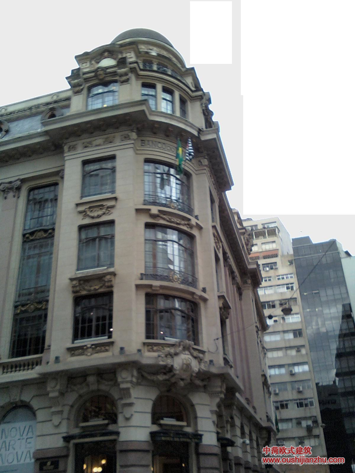 文化中心巴西银行建筑介绍 - 欧式建筑知识 - 中
